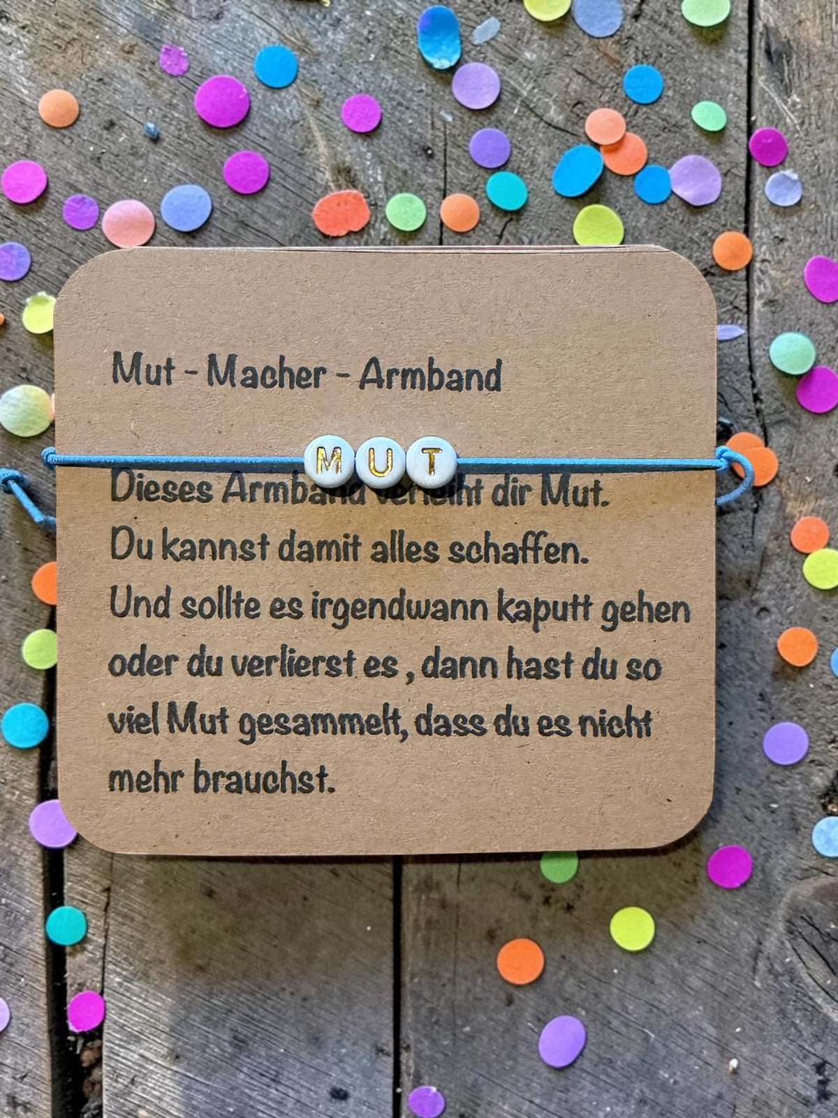 Mut Mach Armband