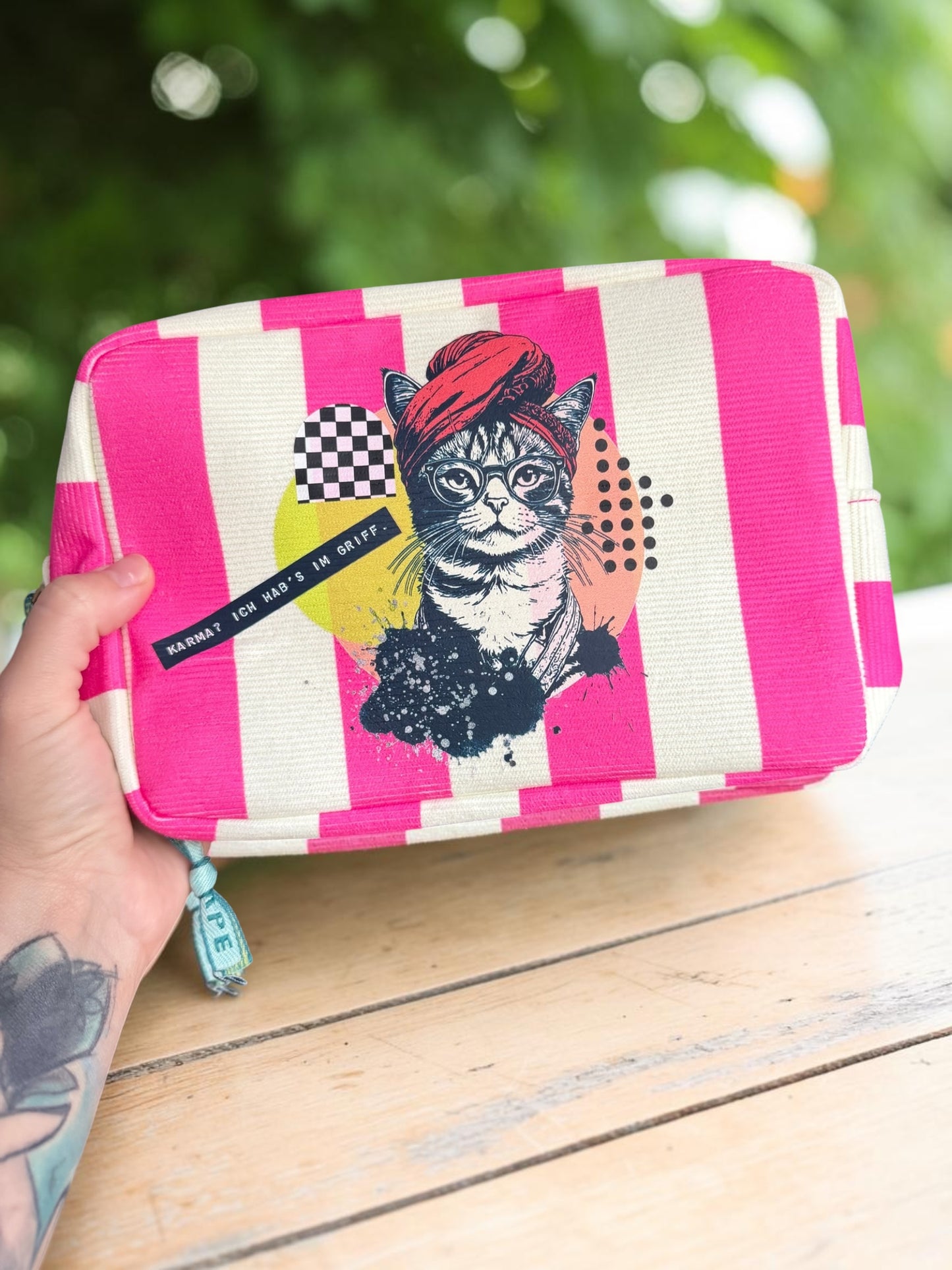 Personalisierte Kosmetiktasche | Make-up Tasche | Individuell bedruckt | Geschenk für Frauen | Selfcare Bag | Reise Organizer