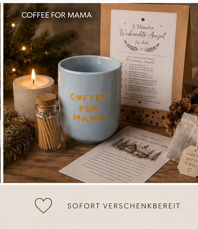 5 Minuten Weihnachts-Auszeit für dich | Geschenkset mit Kerze, Tee & Weihnachtsgeschichte