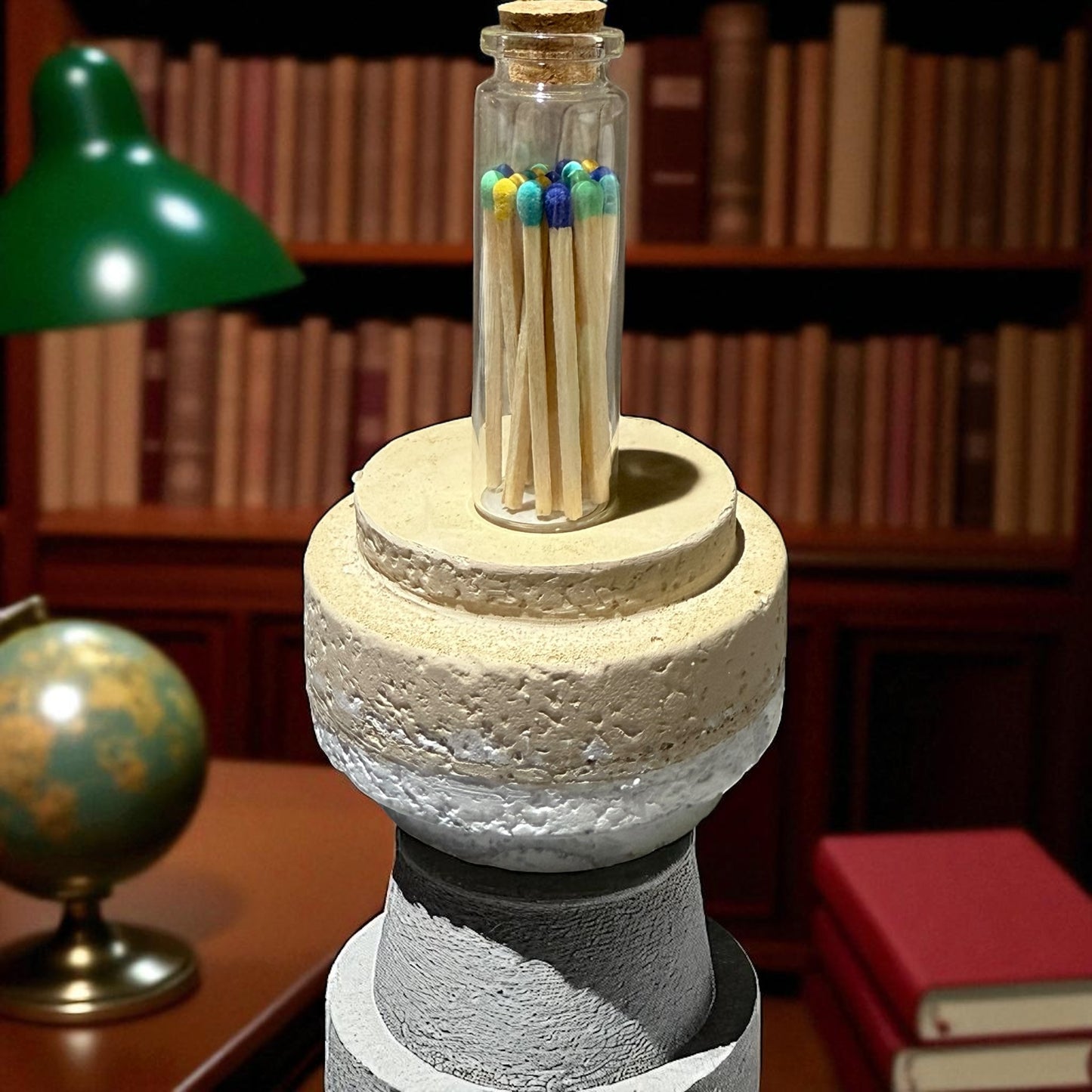 Bunte Streichhölzer im Glas | Hochzeitsgeschenk | Zündhölzer bunt