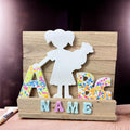 Personalized back-to-school decoration – Name – Gift for first graders