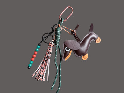 Statement Schlüsselanhänger / Taschenamhänger - Handmade