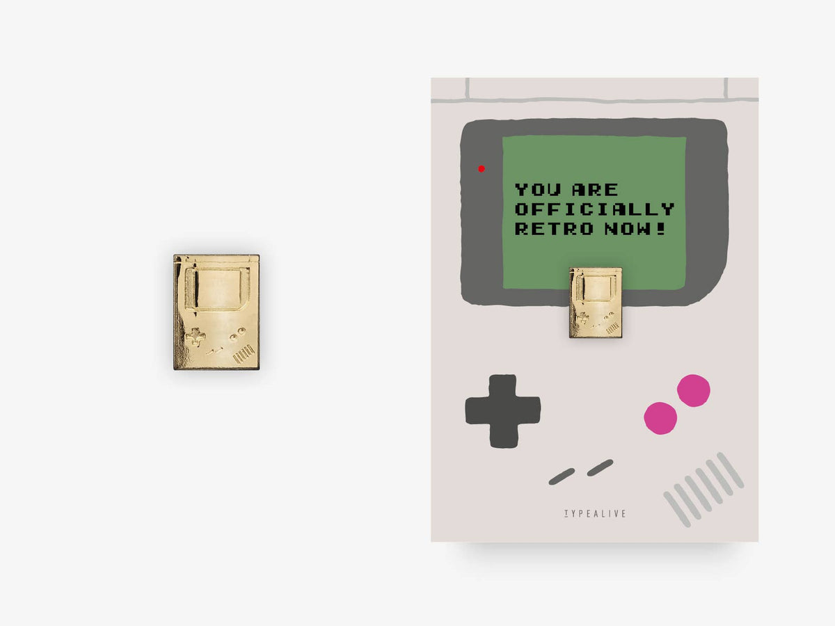 Pin / Officially Retro