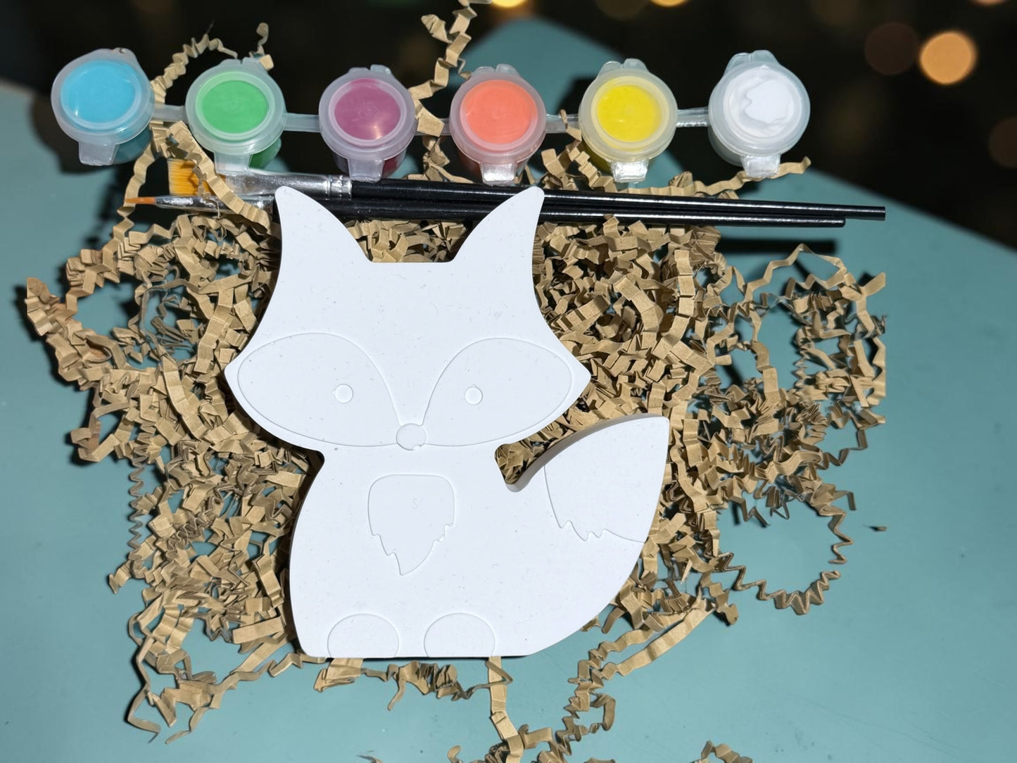 Mal Set Gipsfiguren - Geschenk Box