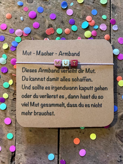 Mut Mach Armband
