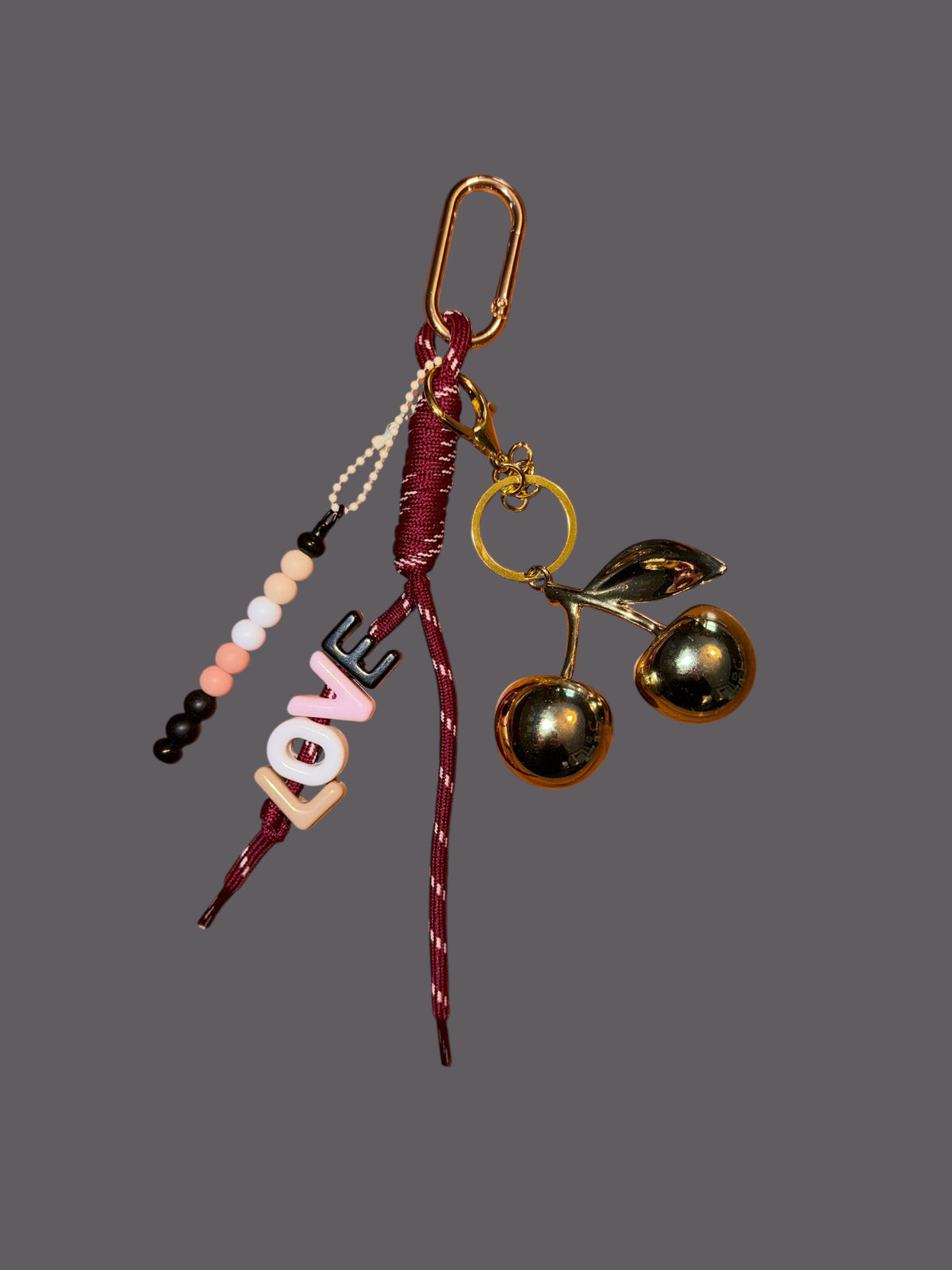 Statement Keychain / Bag Charm - Handmade
