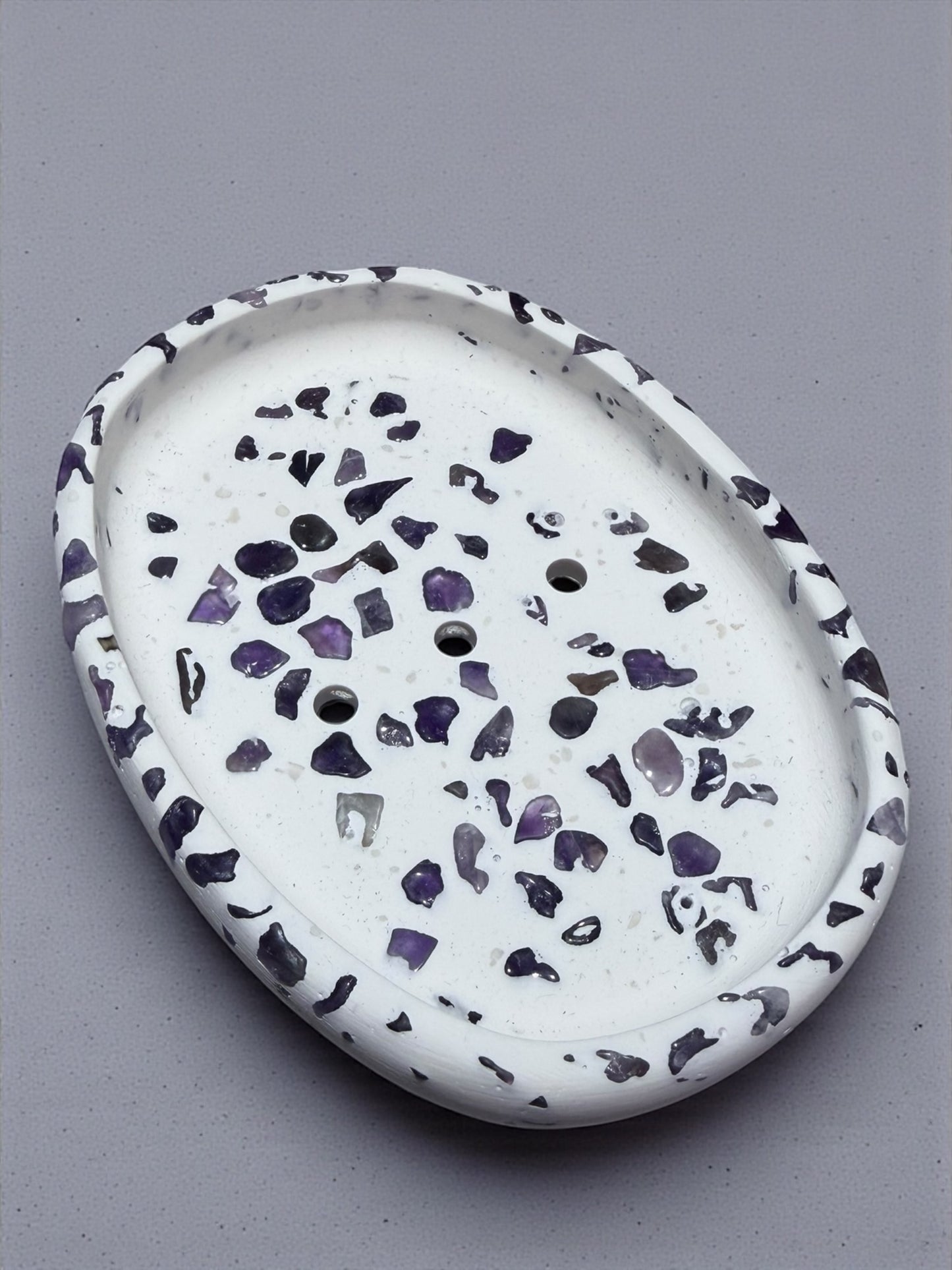 Handgemachte Seifenschale  | Aus Gießmasse | Versiegelt | Badezimmer Deko | Geschenkidee | Handmade Soap Dish