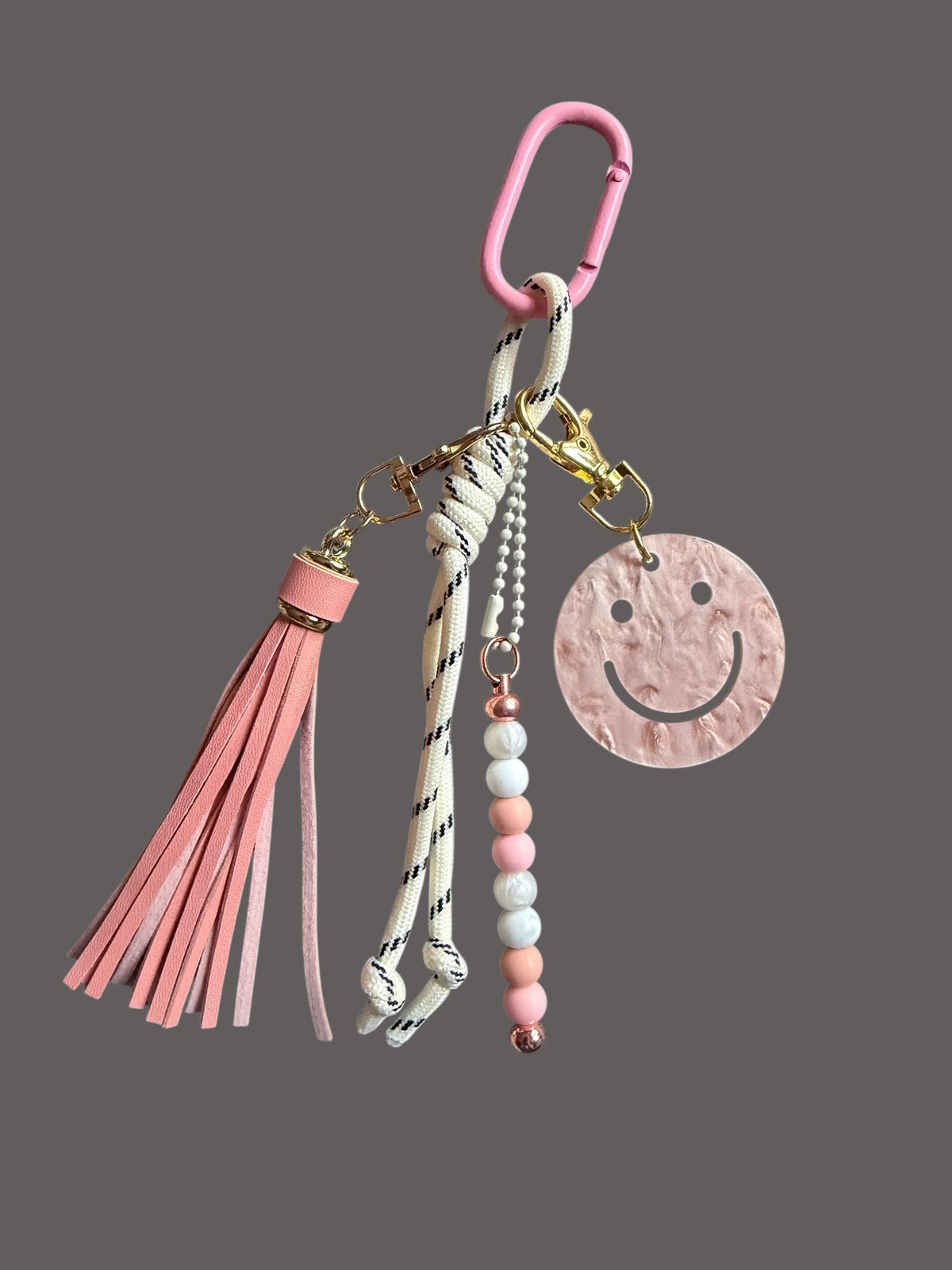 Statement Keychain / Bag Charm - Handmade