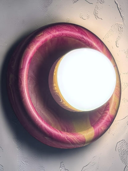 Moonlight Lampe -handgegossene LED Designleuchte mit Fernbedienung