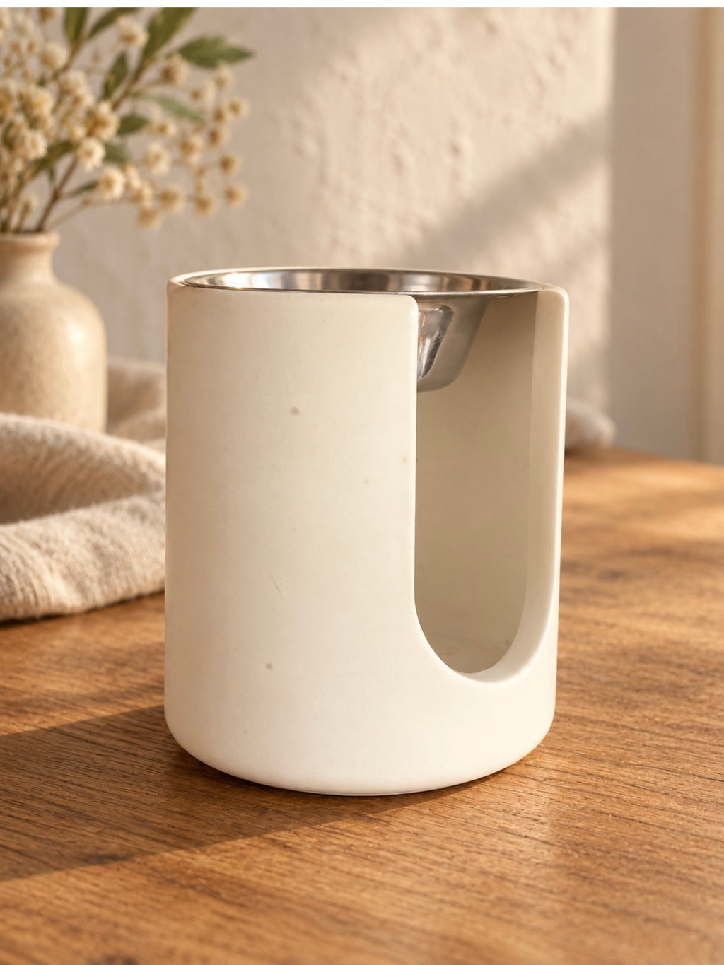 Handgegossene Duftlampe für Duftschmelzies | Schmelzschale