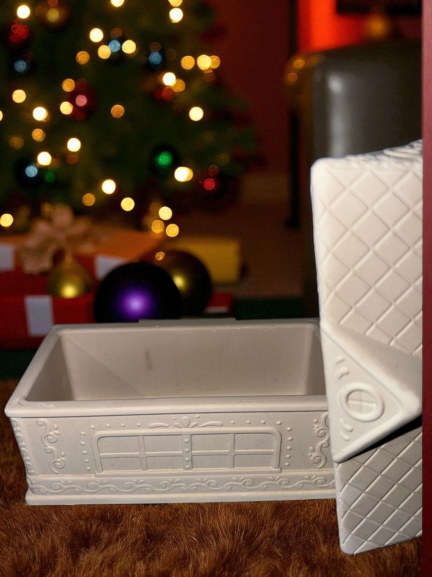 Lebkuchenhaus - Gingerbreadhouse - Kerzenschatulle - Plätzchendose