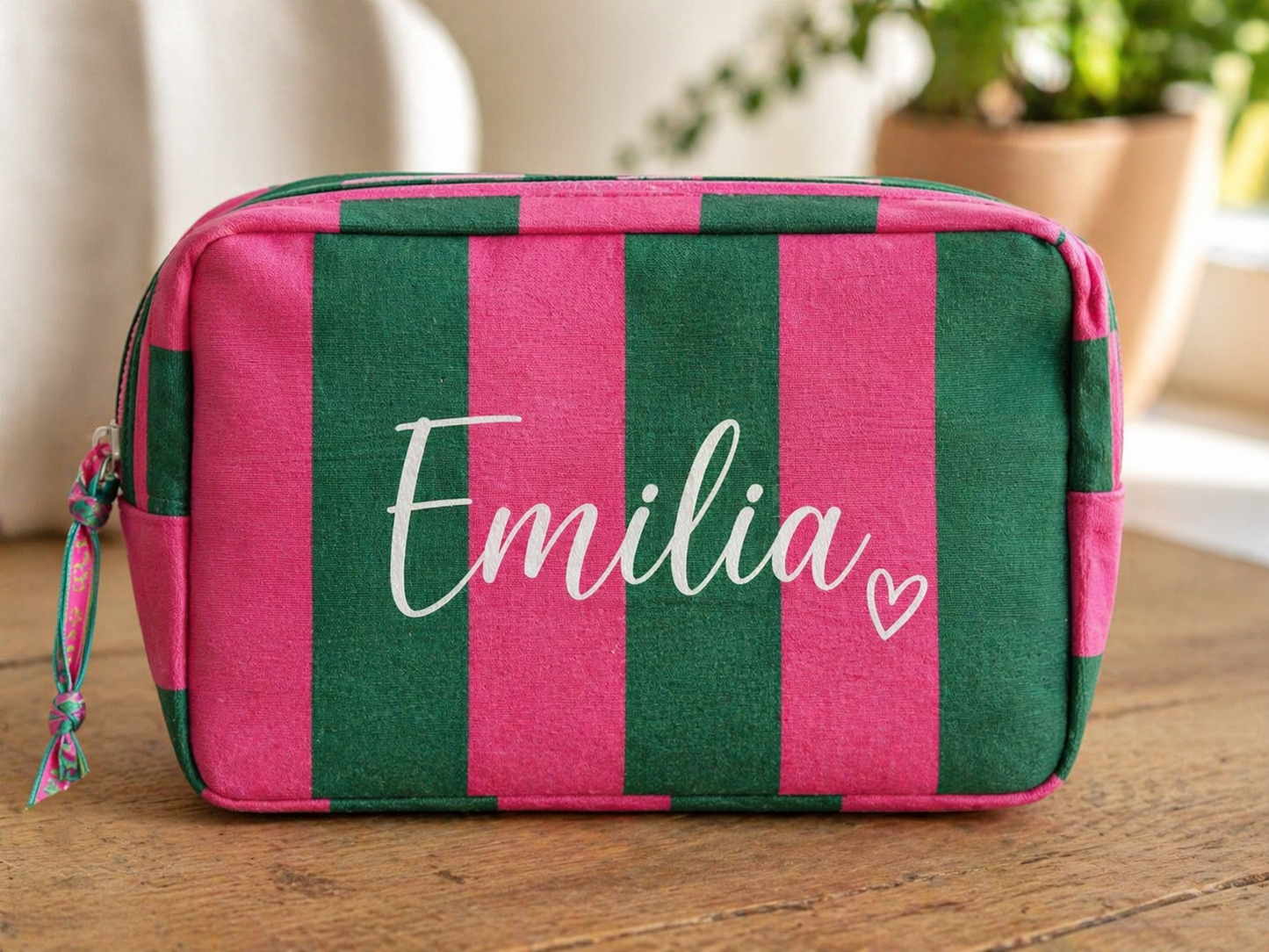 Personalisierte Kosmetiktasche | Make-up Tasche mit Name | Individuell bedruckt | Geschenk für Frauen | Selfcare Bag | Reise Organizer