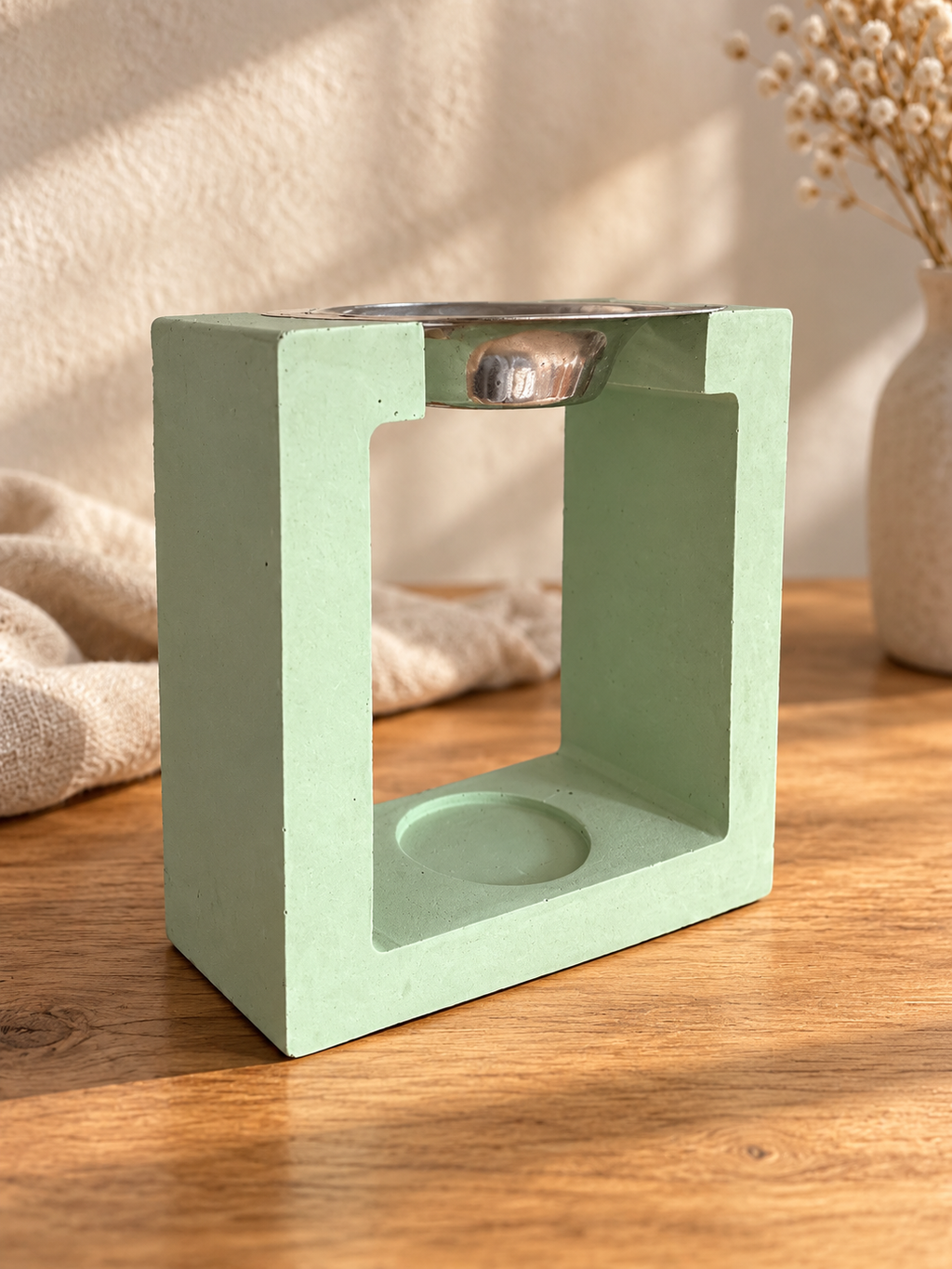 Handgegossene Duftlampe für Duftschmelzies | Schmelzschale