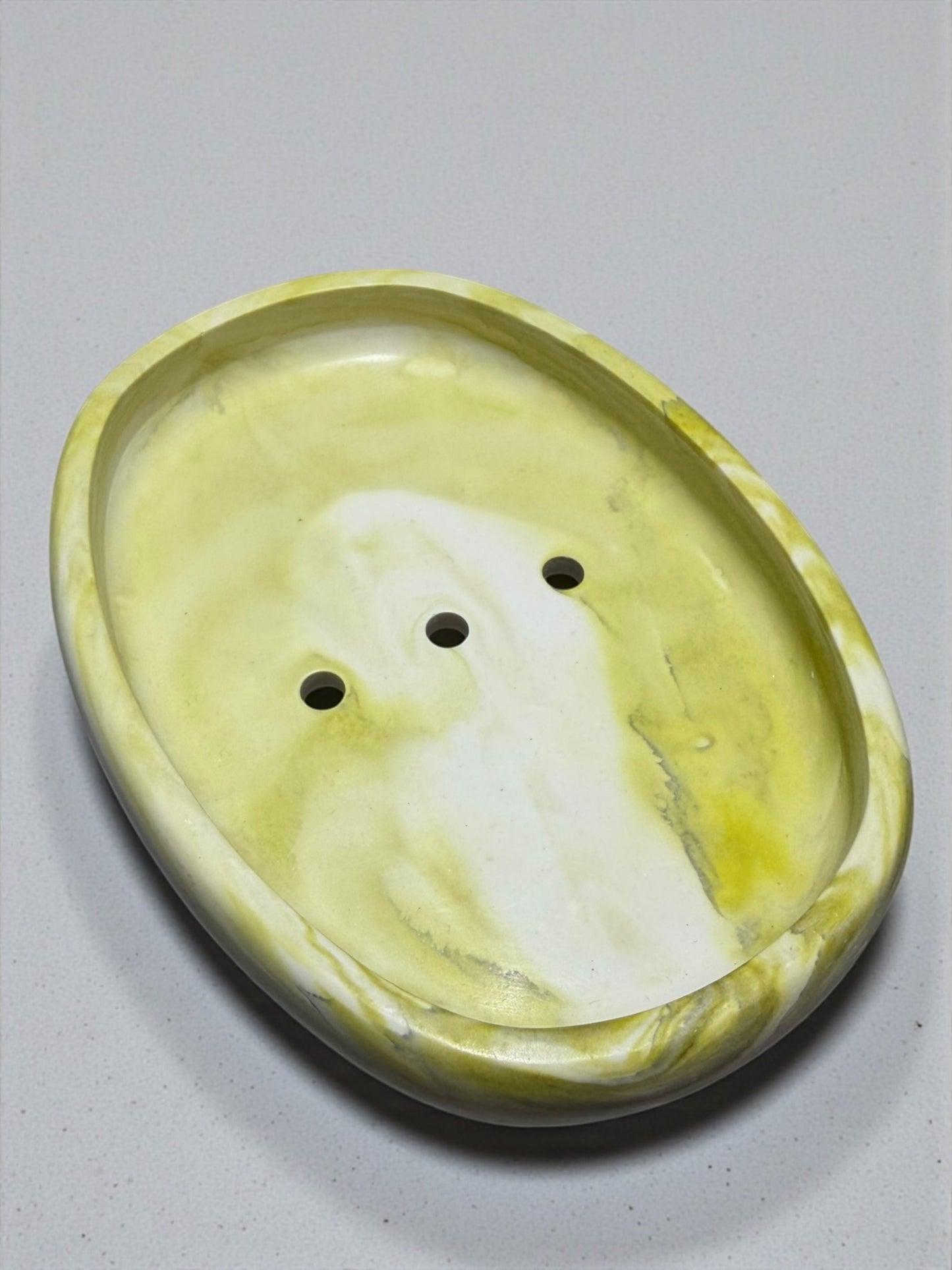 Handgemachte Seifenschale  | Aus Gießmasse | Versiegelt | Badezimmer Deko | Geschenkidee | Handmade Soap Dish