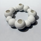 Chandelier Boules - Chandelier de l'Avent - Fait main