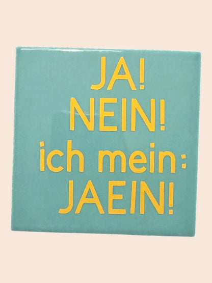 Quote Tile – "Yes! No! I mean Yesto! "