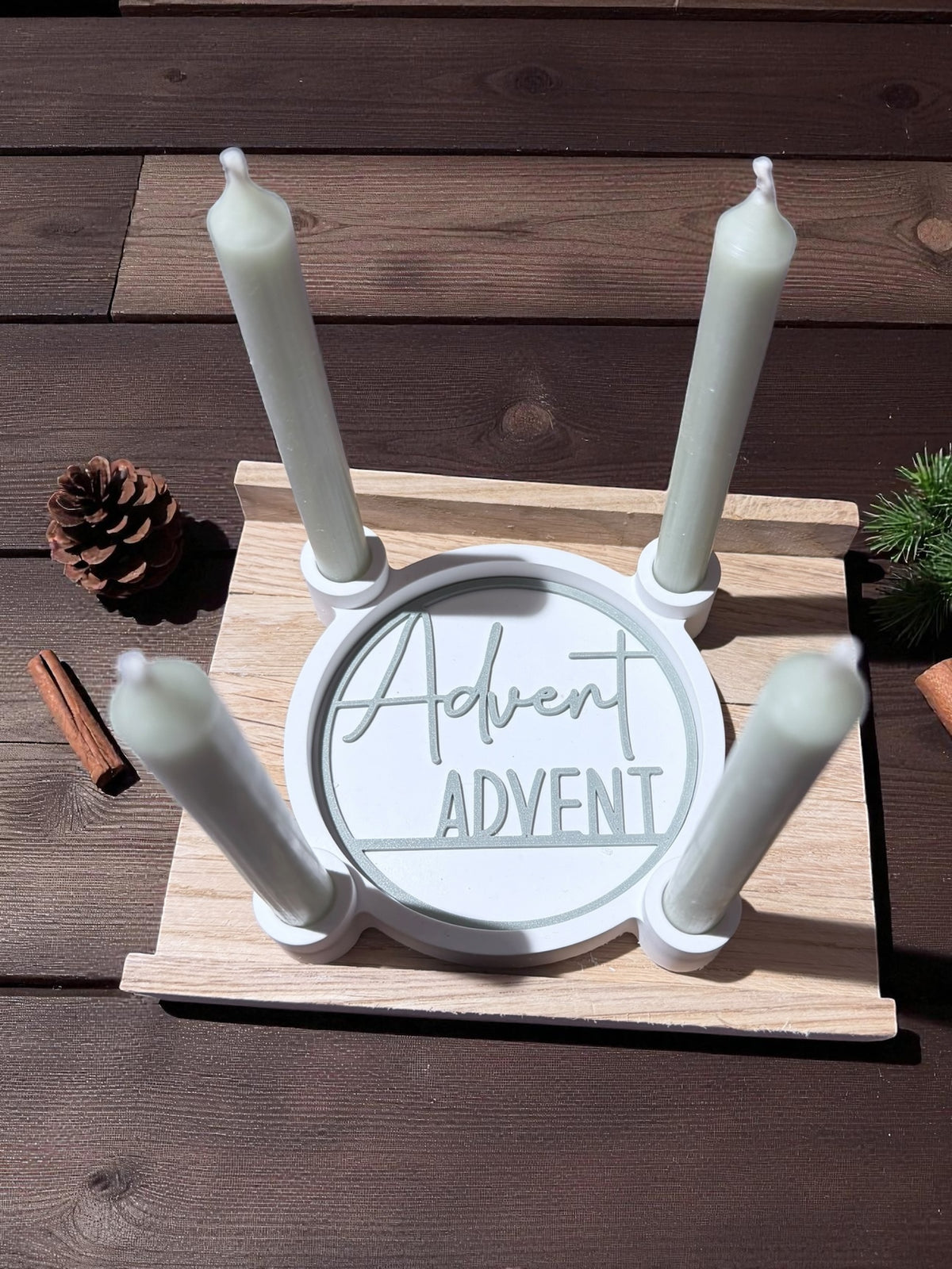 Mini Adventskranz | Handmade | Adventsdeko