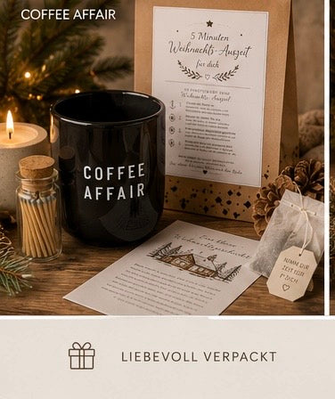 5 Minuten Weihnachts-Auszeit für dich | Geschenkset mit Kerze, Tee & Weihnachtsgeschichte