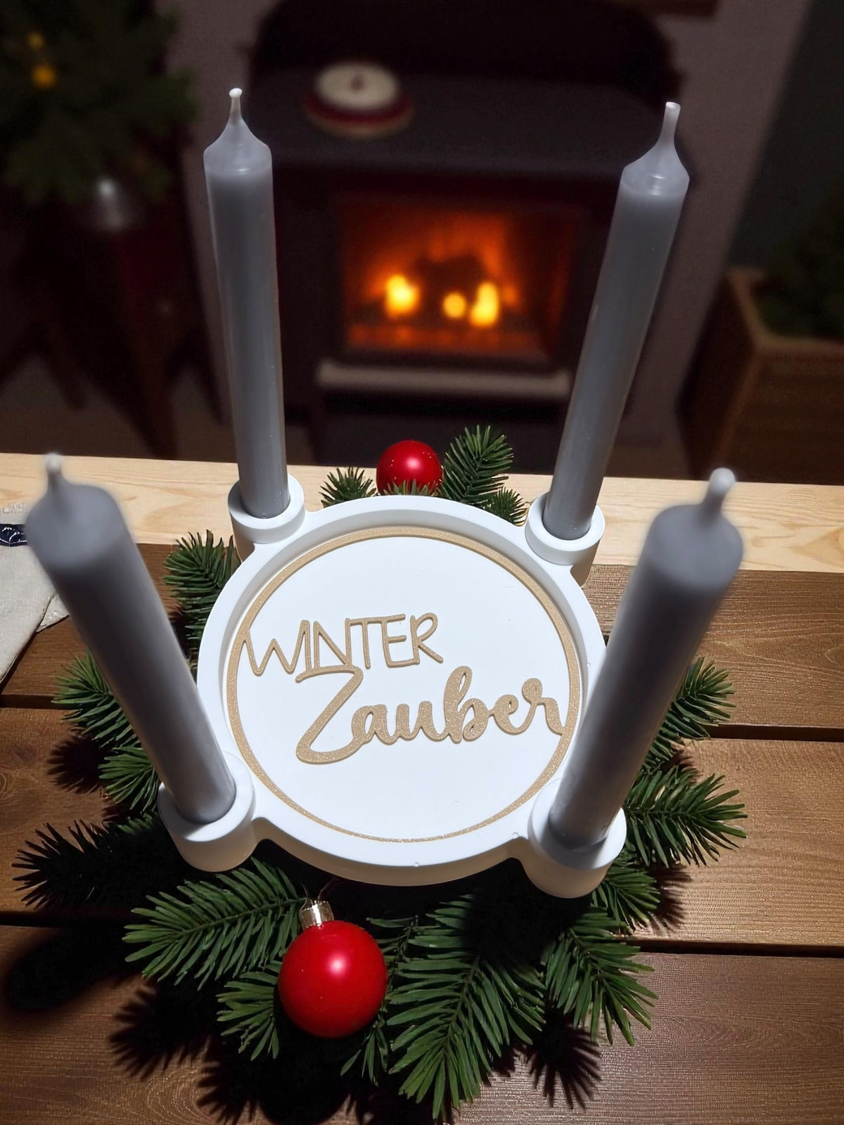 Mini Adventskranz | Handmade | Adventsdeko