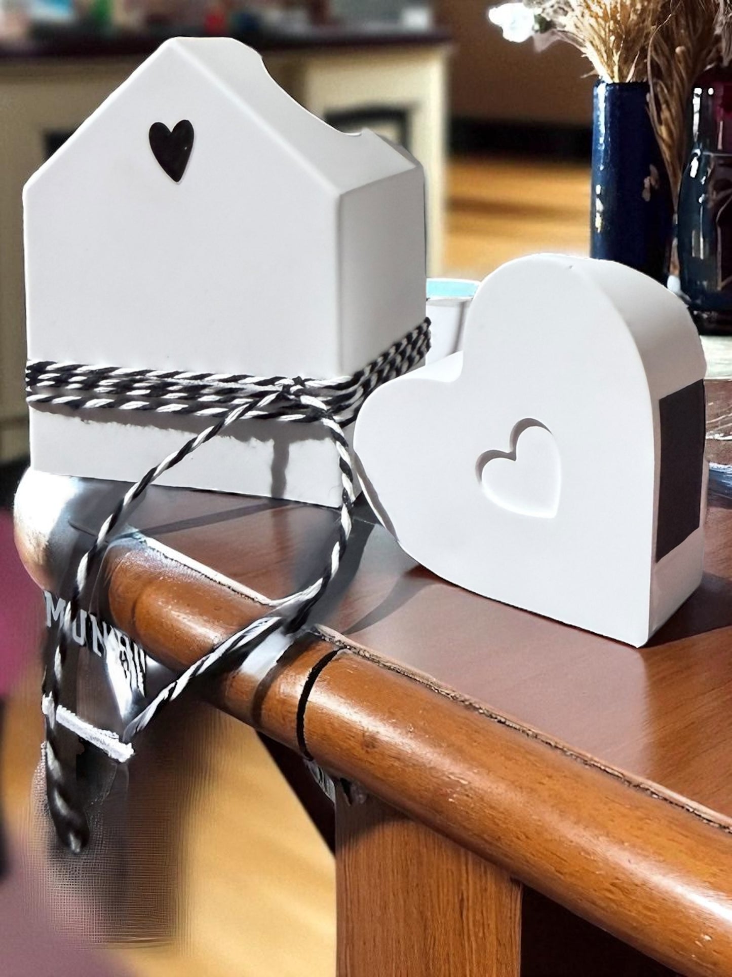 Streichholz Häuschen / Herz