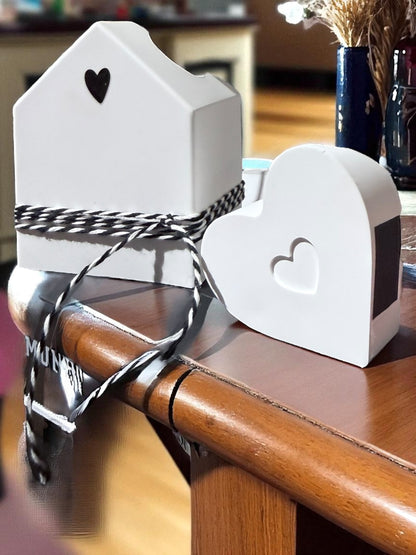 Streichholz Häuschen / Herz