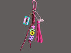 Statement Keychain / Bag Charm - Handmade