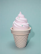 Eis Deko Schale | Kerze |