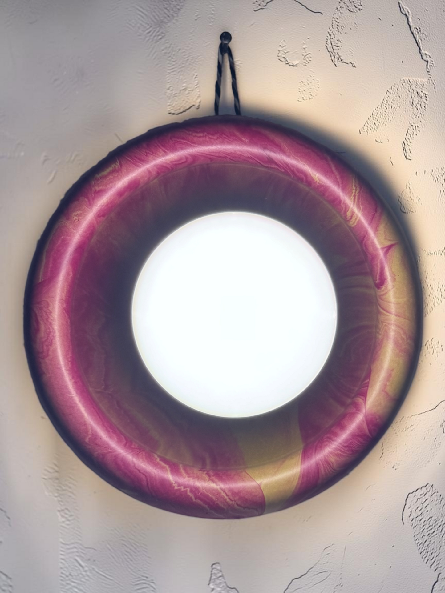 Moonlight Lampe -handgegossene LED Designleuchte mit Fernbedienung
