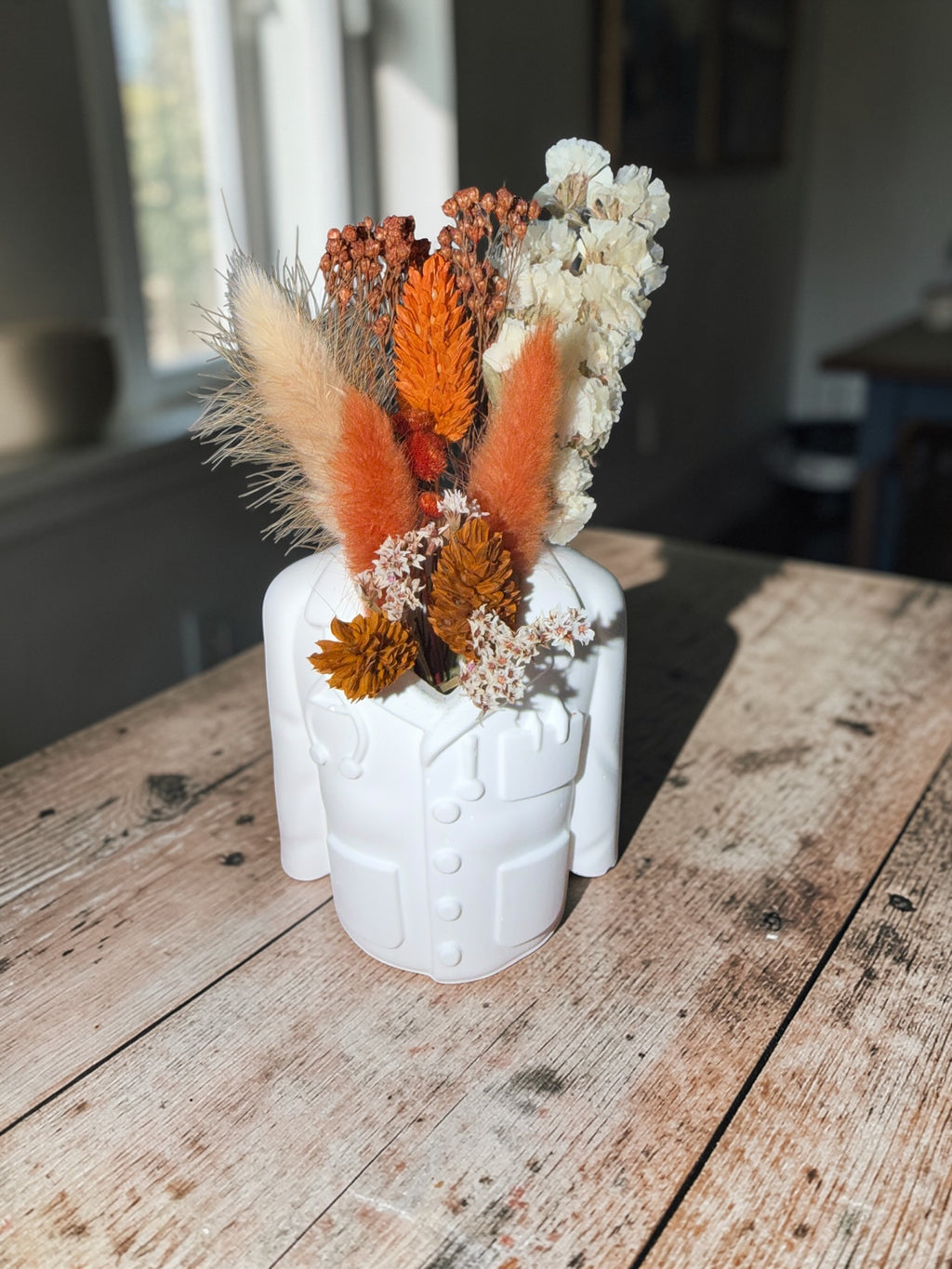 Dried flower arrangements flower girls & co. hand-poured