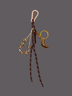 Statement Keychain / Bag Charm - Handmade