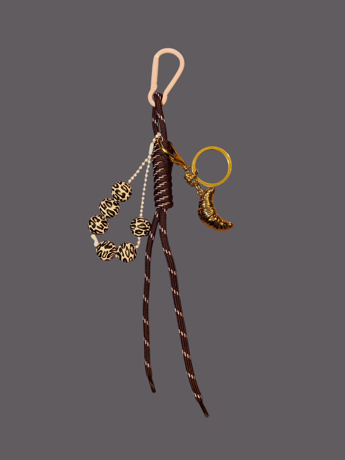Statement Keychain / Bag Charm - Handmade