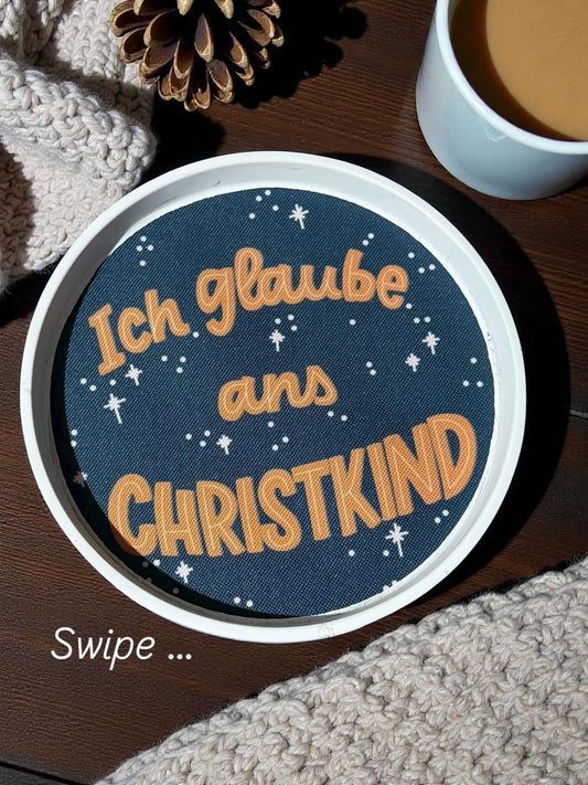 DEKOTELLER | Weihnachtsteller  | Tischdeko | handgemachter Dekoteller | Weihnachten | Unikate