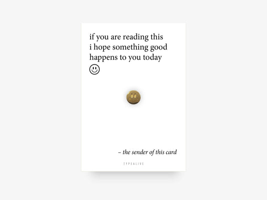 Pin / Something Good