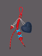 Statement Keychain / Bag Charm - Handmade