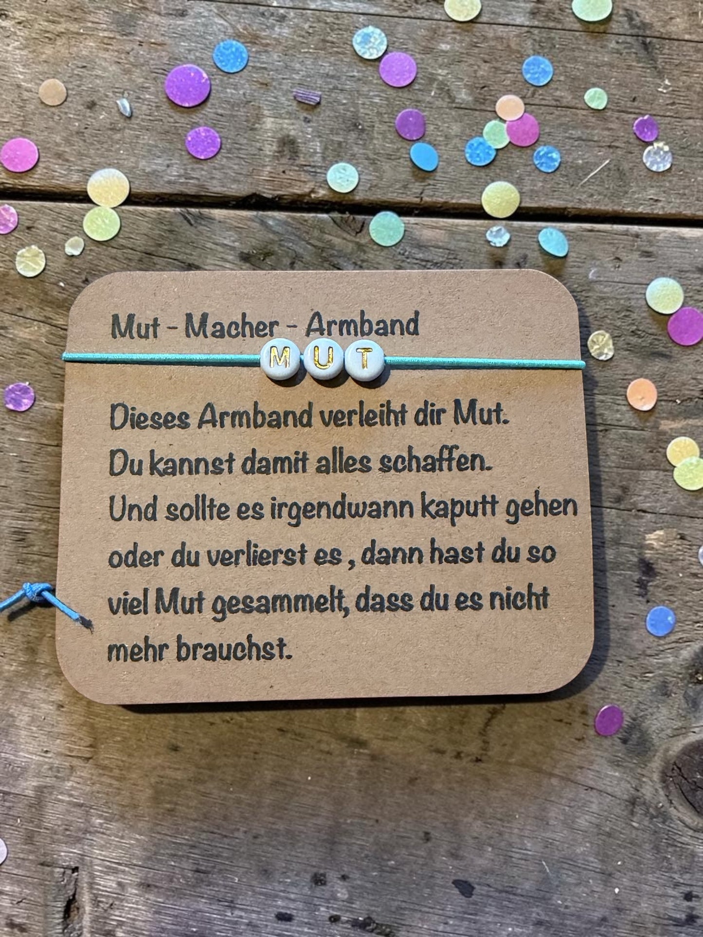 Mut Mach Armband