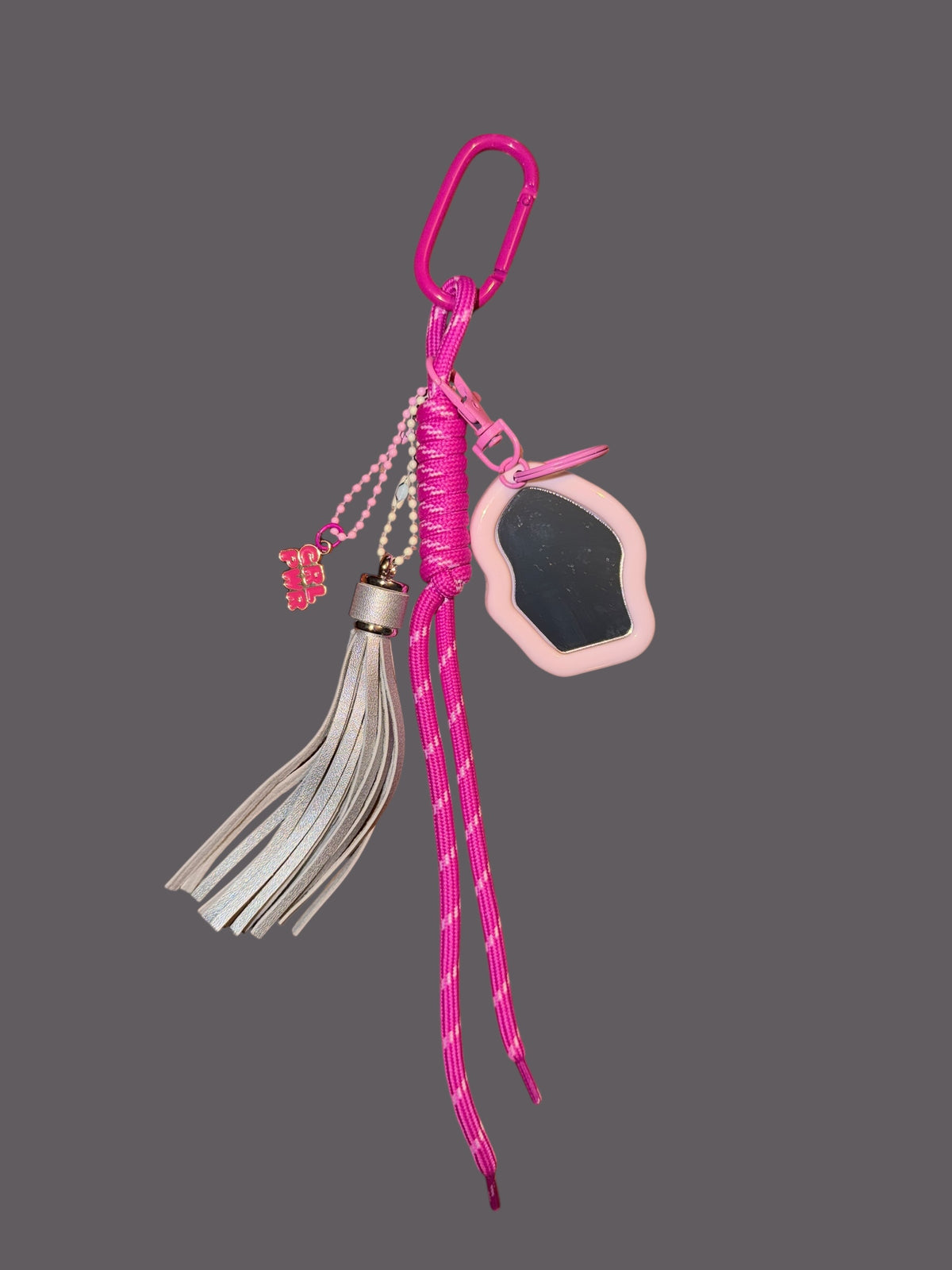 Statement Keychain / Bag Charm - Handmade