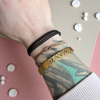 Leo Stainless Steel Armreif