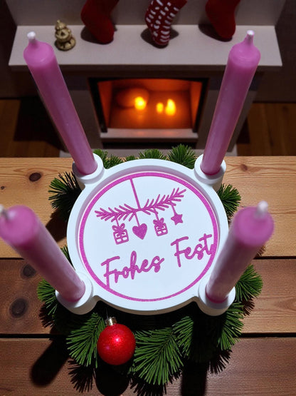 Mini Adventskranz | Handmade | Adventsdeko
