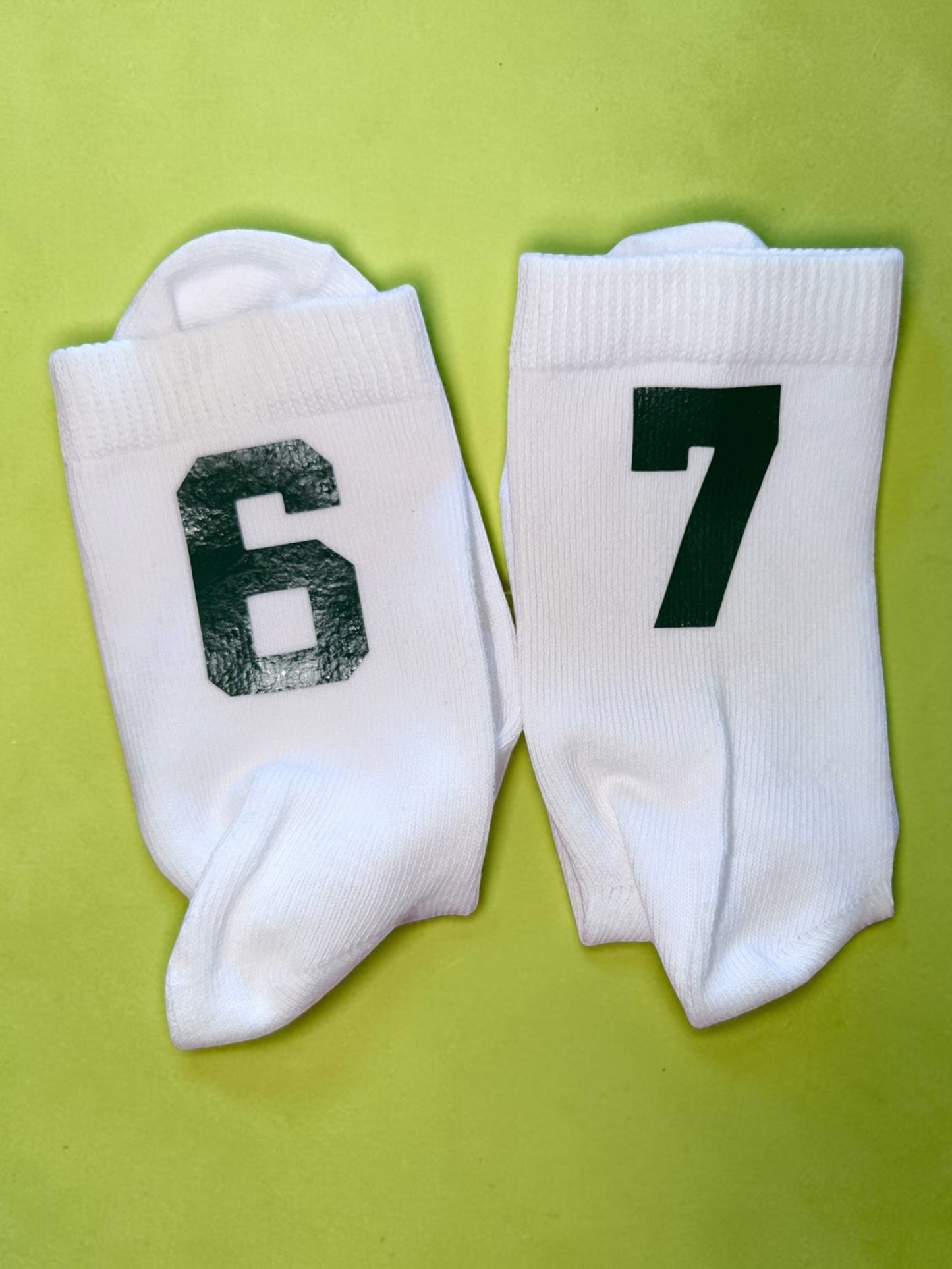 Personalisierte Schulkind-Socken aus Bio-Baumwolle – Größe 31/33