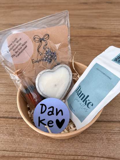 Kleine Geschenksets – liebevolle Auszeit & Geburtstagsgeschenke