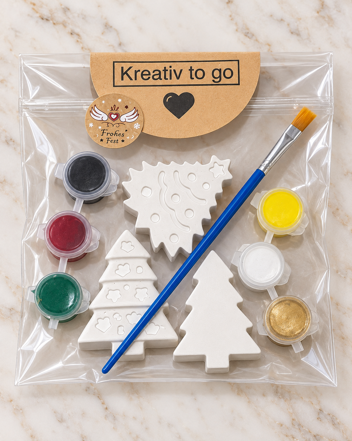 Kreativ to Go - weihnachts Edition - kreativ Set
