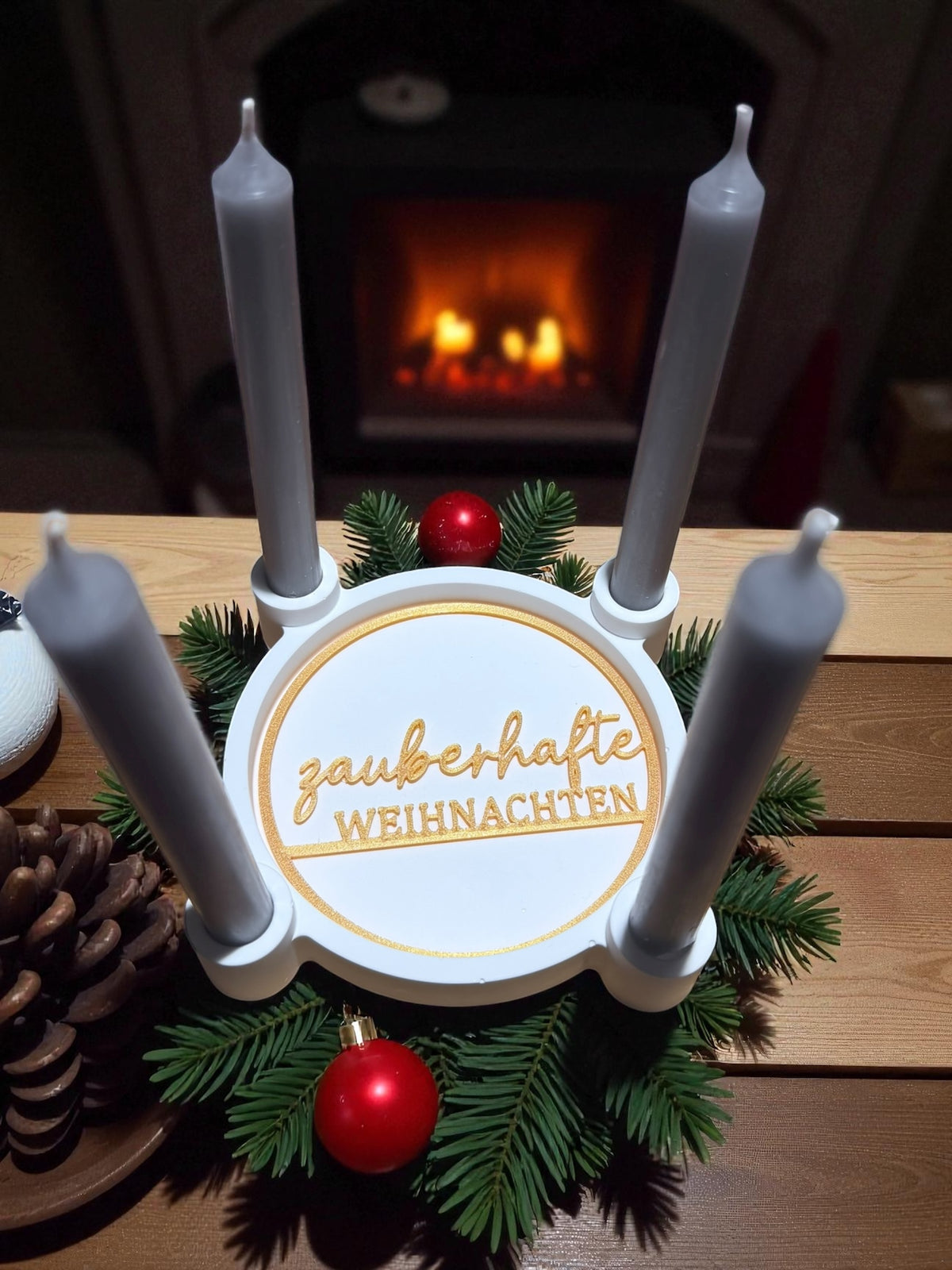 Mini Adventskranz | Handmade | Adventsdeko