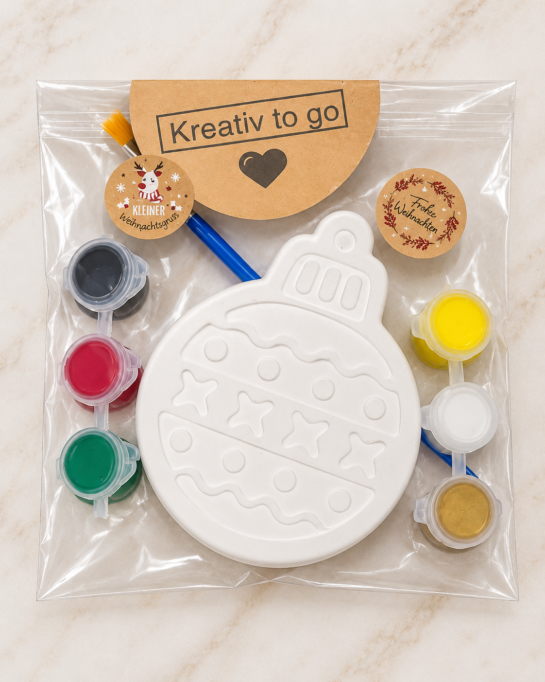 Kreativ to Go - weihnachts Edition - kreativ Set