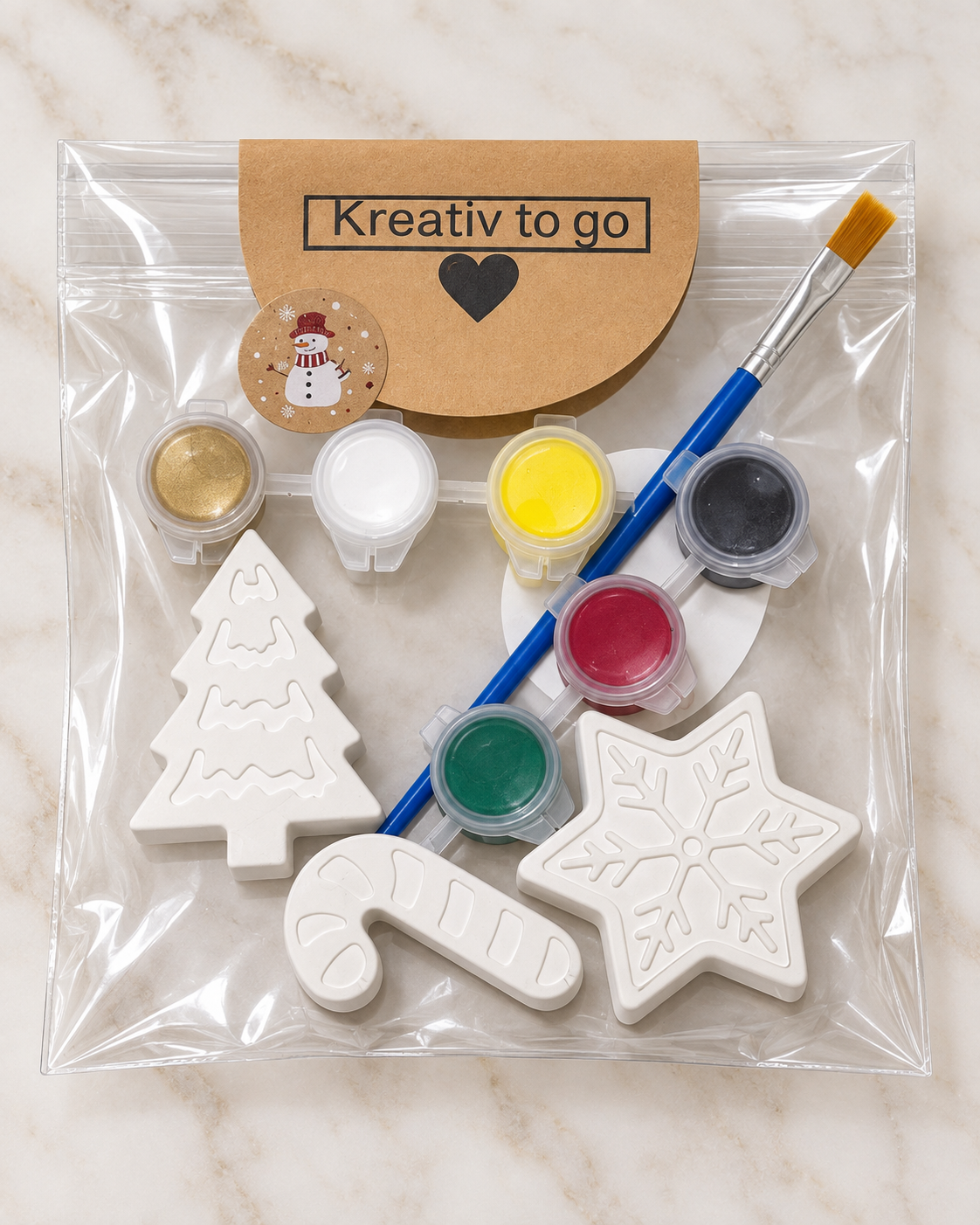 Kreativ to Go - weihnachts Edition - kreativ Set