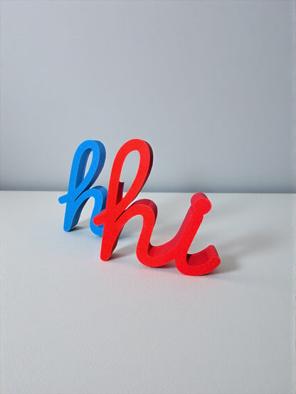 Hi & Hello Deko Schriftzug | smarte Deko | handgemacht | modern