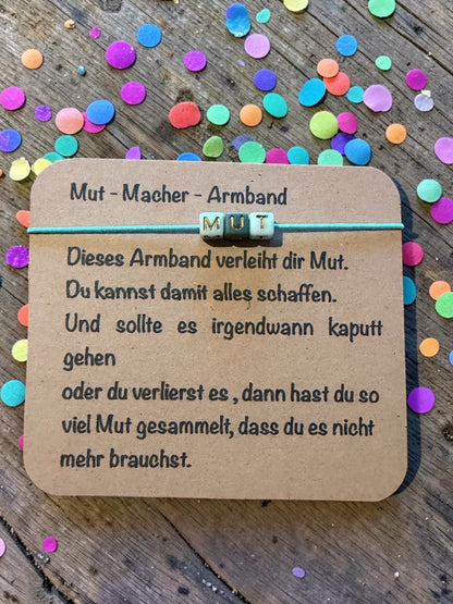 Mut Mach Armband