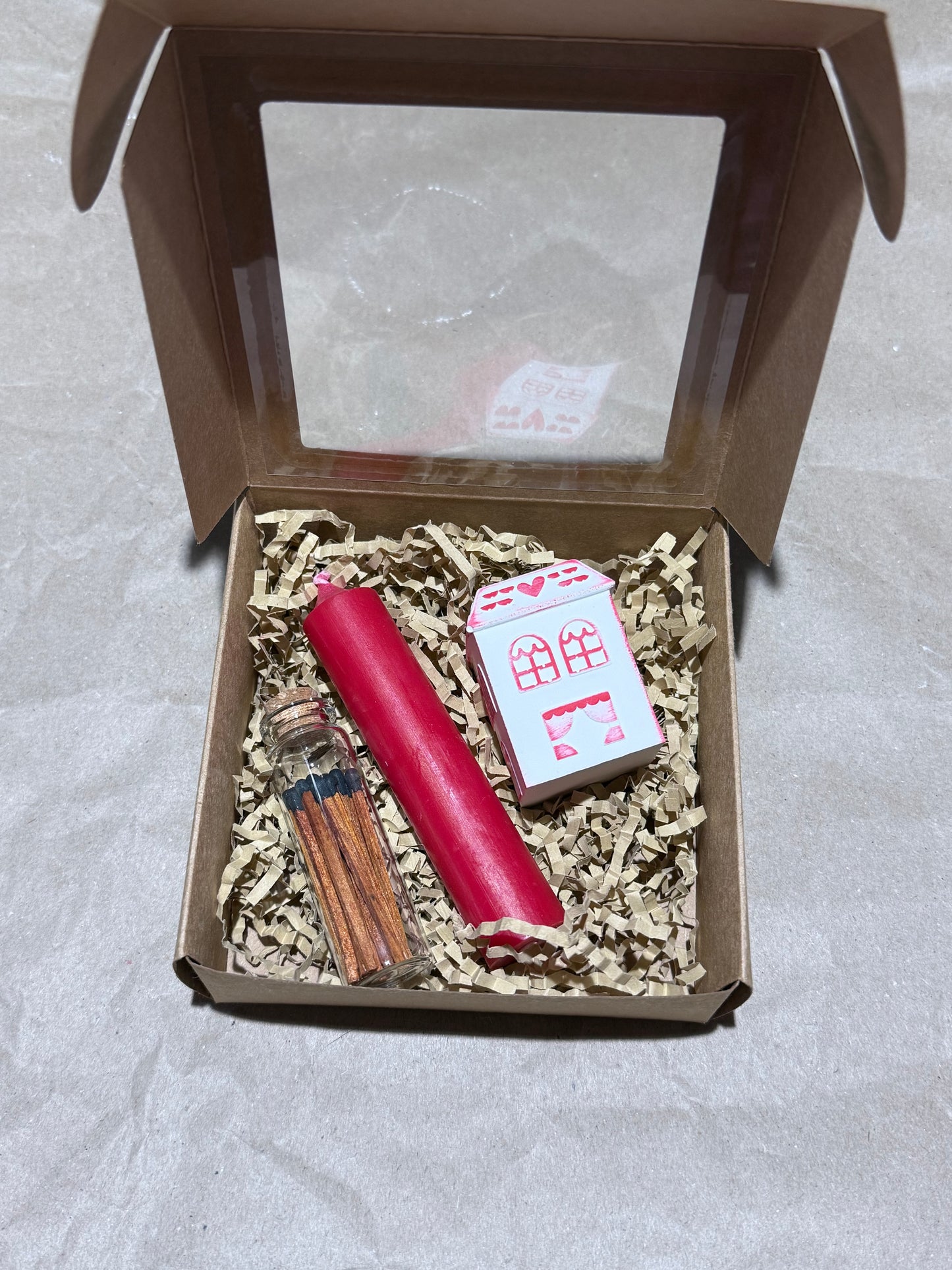 Häuschen Geschenkset - Handmade - Handgemacht