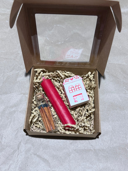 Häuschen Geschenkset - Handmade - Handgemacht