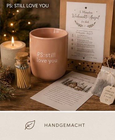 5 Minuten Weihnachts-Auszeit für dich | Geschenkset mit Kerze, Tee & Weihnachtsgeschichte