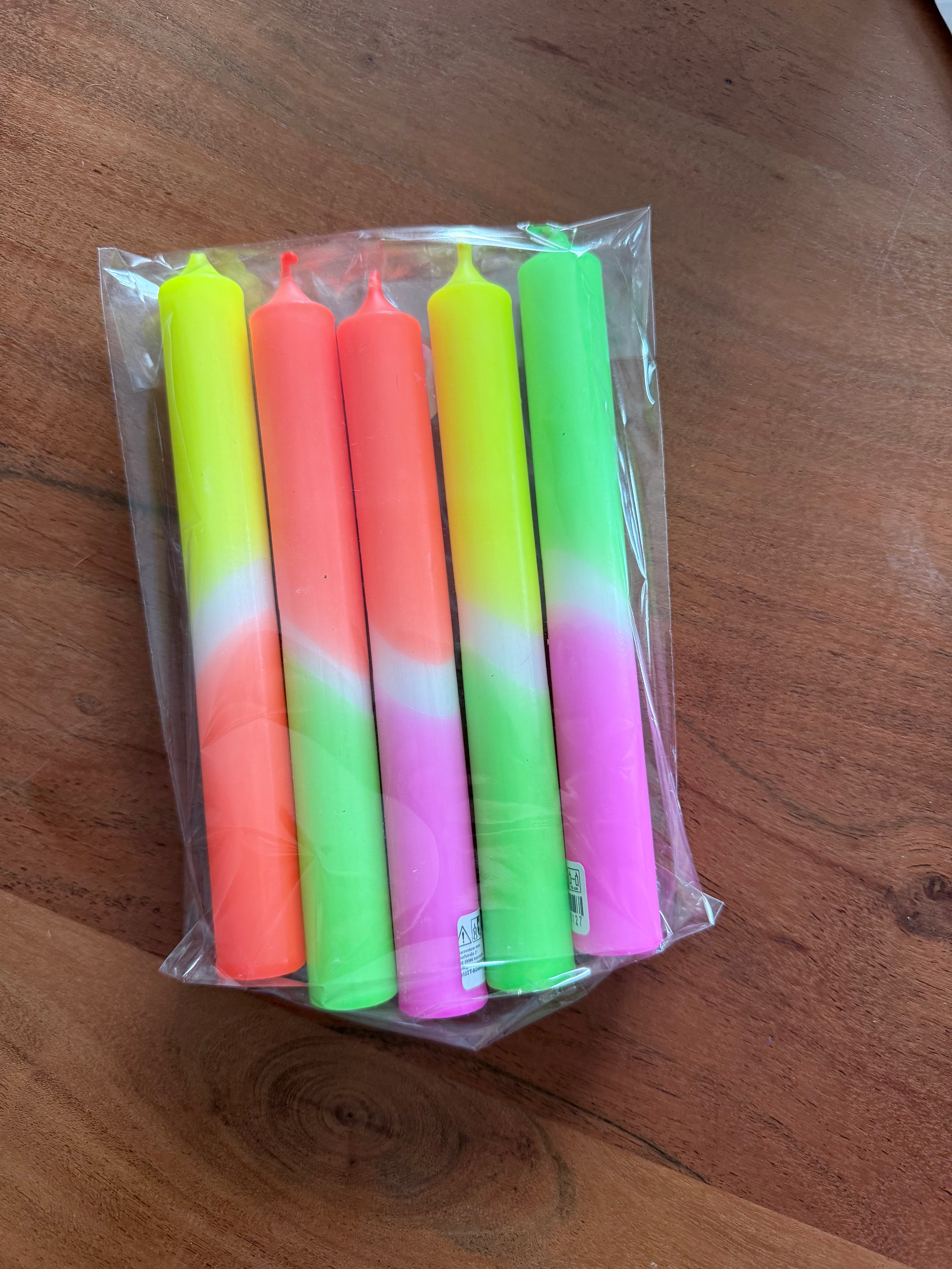 Dip Dye Stabkerzen 18 cm x 2,2 cm – Kerzenfarm Hahn – tropffrei & rußarm – kurze Deko-Kerzen – Handarbeit – verschiedene Farben
